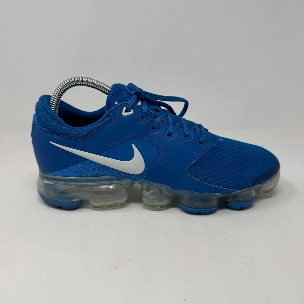 Nike Trainers Air VaporMax GS Gym Shoes Military Blue 917963-402 Youth Size 7